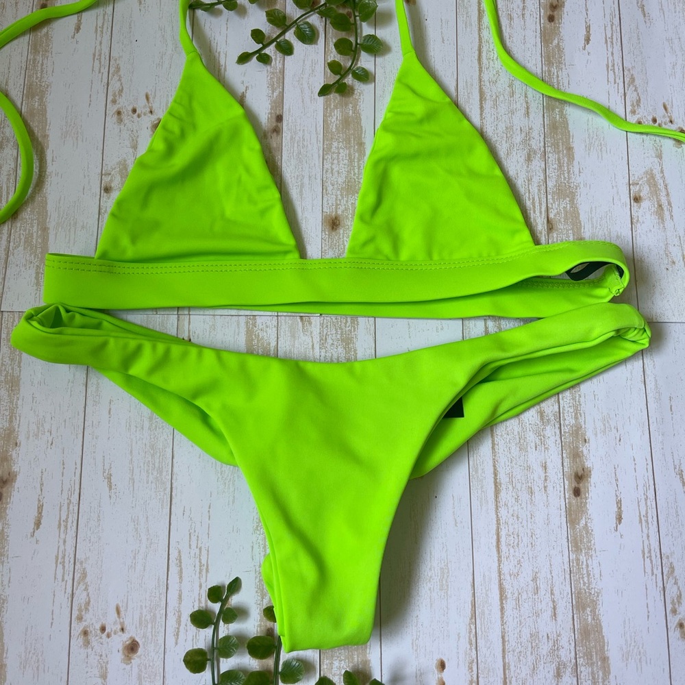 Neon Green Bikini Set